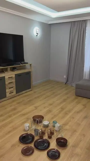 Throw the ball into the dishes, but it remains intact - 4