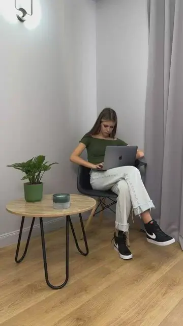 Engaged in daily activities in different windows of a multi-storey building - 7