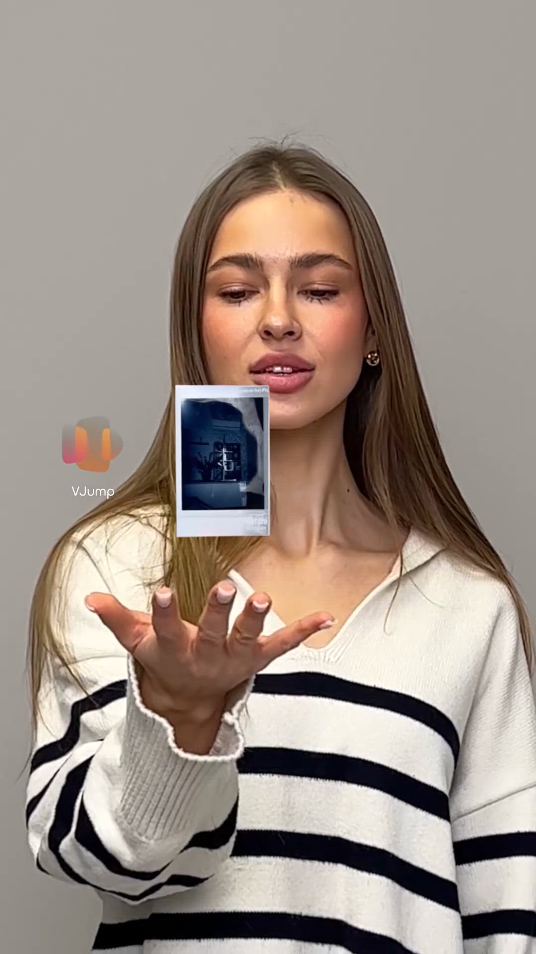 The hero is surrounded by virtual videos ️ How to make a TikTok videoe