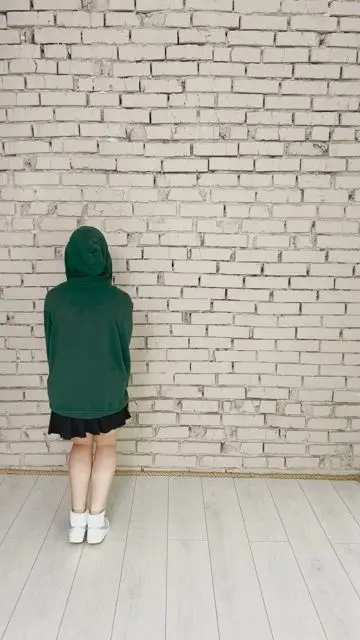 Your double pops out of the hoodie - 1