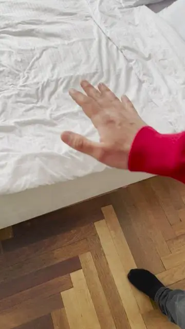 Transform a bedsheet into a hoodie - 0