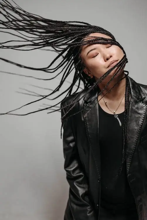 Transition de cheveux pour TikTok dans l'éditeur vidéo — Photo №1