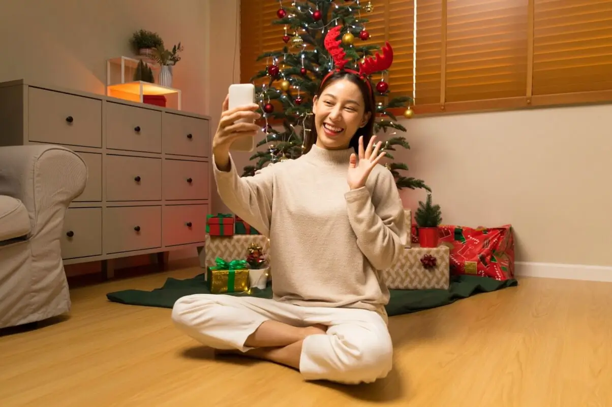 How to make a TikTok Christmas video — Photo №3